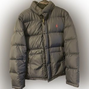 Polo ( down filled) Puffer coat! Navy Blue